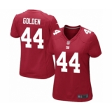 Women's New York Giants #44 Markus Golden Game Red Alternate Football Jersey