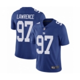 Men's New York Giants #97 Dexter Lawrence Royal Blue Team Color Vapor Untouchable Limited Player Football Jersey