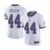 Men's New York Giants #44 Markus Golden Limited White Rush Vapor Untouchable Football Jersey