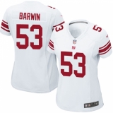Women's Nike New York Giants #53 Connor Barwin Game White NFL Jersey