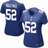 Women's Nike New York Giants #52 Alec Ogletree Game Royal Blue Team Color NFL Jersey