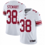 Youth Nike New York Giants #38 Jonathan Stewart White Vapor Untouchable Elite Player NFL Jersey