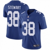 Youth Nike New York Giants #38 Jonathan Stewart Royal Blue Team Color Vapor Untouchable Elite Player NFL Jersey