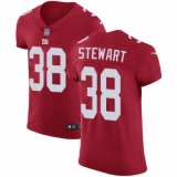 Men's Nike New York Giants #38 Jonathan Stewart Red Alternate Vapor Untouchable Elite Player NFL Jersey