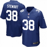 Men's Nike New York Giants #38 Jonathan Stewart Game Royal Blue Team Color NFL Jersey