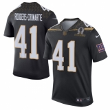 Men's Nike New York Giants #41 Dominique Rodgers-Cromartie Elite Black Team Irvin 2016 Pro Bowl NFL Jersey