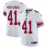 Men's Nike New York Giants #41 Dominique Rodgers-Cromartie White Vapor Untouchable Limited Player NFL Jersey