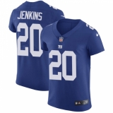 Men's Nike New York Giants #20 Janoris Jenkins Elite Royal Blue Team Color NFL Jersey