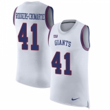 Men's Nike New York Giants #41 Dominique Rodgers-Cromartie Limited White Rush Player Name & Number Tank Top NFL Jersey