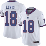 Youth Nike New York Giants #82 Roger Lewis Limited White Rush Vapor Untouchable NFL Jersey