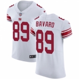 Men's Nike New York Giants #89 Mark Bavaro White Vapor Untouchable Elite Player NFL Jersey