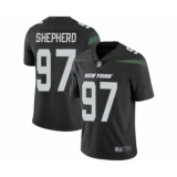 Youth New York Jets #97 Nathan Shepherd Black Alternate Vapor Untouchable Limited Player Football Jersey
