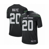 Men's New York Jets #20 Marcus Maye Game Black Alternate Football Jersey