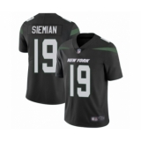 Men's New York Jets #19 Trevor Siemian Black Alternate Vapor Untouchable Limited Player Football Jersey