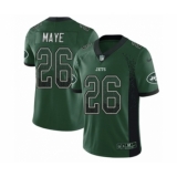 Youth Nike New York Jets #26 Marcus Maye Limited Green Rush Drift Fashion NFL Jersey