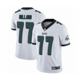 Youth Philadelphia Eagles #77 Andre Dillard White Vapor Untouchable Limited Player Football Jersey