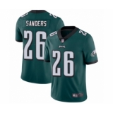 Youth Philadelphia Eagles #26 Miles Sanders Midnight Green Team Color Vapor Untouchable Limited Player Football Jersey