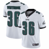 Men's Nike Philadelphia Eagles #36 Brian Westbrook White Vapor Untouchable Limited Player NFL Jersey