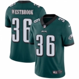 Youth Nike Philadelphia Eagles #36 Brian Westbrook Midnight Green Team Color Vapor Untouchable Limited Player NFL Jersey