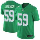 Youth Nike Philadelphia Eagles #59 Seth Joyner Limited Green Rush Vapor Untouchable NFL Jersey