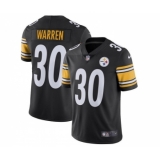 Men's Nike Pittsburgh Steelers #30 Jaylen Warren Black Vapor Untouchable Limited Stitched Jersey