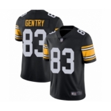 Men's Pittsburgh Steelers #83 Zach Gentry Black Alternate Vapor Untouchable Limited Player Football Jersey