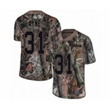 Youth Pittsburgh Steelers #31 Justin Layne Camo Rush Realtree Limited Football Jersey