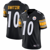Men's Nike Pittsburgh Steelers #10 Ryan Switzer Black Team Color Vapor Untouchable Limited Player NFL Jersey