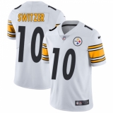Youth Nike Pittsburgh Steelers #10 Ryan Switzer White Vapor Untouchable Limited Player NFL Jersey