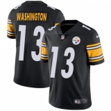 Men's Nike Pittsburgh Steelers #13 James Washington Black Team Color Vapor Untouchable Limited Player NFL Jersey