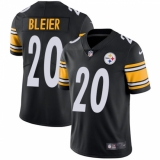 Youth Nike Pittsburgh Steelers #20 Rocky Bleier Black Team Color Vapor Untouchable Limited Player NFL Jersey