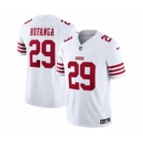 Men's Nike San Francisco 49ers #29 Talanoa Hufanga White 2023 F.U.S.E. Vapor Untouchable Limited Stitched Football Jersey