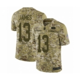Youth San Francisco 49ers #13 Richie James Limited Camo 2018 Salute to Service Football Jersey