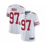 Men's San Francisco 49ers #97 Nick Bosa White Vapor Untouchable Limited Player Football Jersey