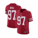 Youth San Francisco 49ers #97 Nick Bosa Red Team Color Vapor Untouchable Limited Player Football Jersey