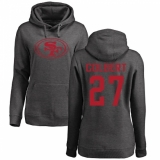 NFL Women's Nike San Francisco 49ers #27 Adrian Colbert Ash One Color Pullover Hoodie