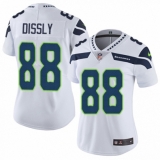 Women's Nike Seattle Seahawks #88 Will Dissly White Vapor Untouchable Limited Player NFL Jersey