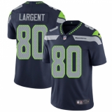 Youth Nike Seattle Seahawks #80 Steve Largent Steel Blue Team Color Vapor Untouchable Limited Player NFL Jersey