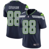 Men's Nike Seattle Seahawks #88 Jimmy Graham Steel Blue Team Color Vapor Untouchable Limited Player NFL Jersey