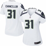 Women's Nike Seattle Seahawks #31 Kam Chancellor Game White NFL Jersey