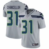 Youth Nike Seattle Seahawks #31 Kam Chancellor Elite Grey Alternate NFL Jersey