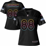 Women's Nike Seattle Seahawks #88 Jimmy Graham Game Black Team Color NFL Jersey