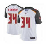 Youth Tampa Bay Buccaneers #34 Mike Edwards White Vapor Untouchable Limited Player Football Jersey