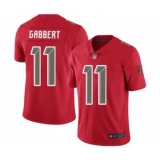 Men's Tampa Bay Buccaneers #11 Blaine Gabbert Limited Red Rush Vapor Untouchable Football Jersey