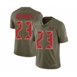 Youth Tampa Bay Buccaneers #23 Deone Bucannon Limited Olive 2017 Salute to Service Football Jersey