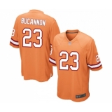 Youth Tampa Bay Buccaneers #23 Deone Bucannon Limited Orange Glaze Alternate Football Jersey