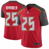 Youth Nike Tampa Bay Buccaneers #25 Peyton Barber Red Team Color Vapor Untouchable Limited Player NFL Jersey