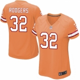 Women's Nike Tampa Bay Buccaneers #32 Jacquizz Rodgers Limited Orange Glaze Alternate NFL Jersey