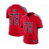 Youth Tennessee Titans #78 Curley Culp Limited Red Inverted Legend Football Jersey