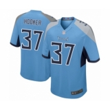 Men's Tennessee Titans #37 Amani Hooker Game Light Blue Alternate Football Jersey